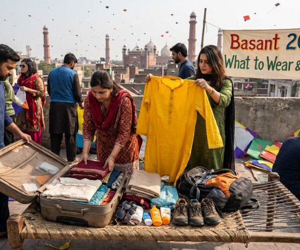 what to wear on basant in Lahore