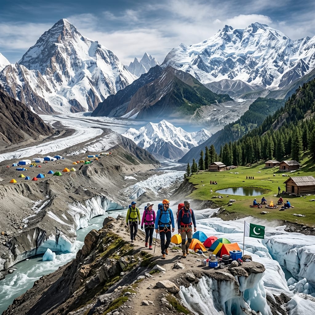 Trekking Wilderness Trips Pakistan Base Camp Expeditions K2
