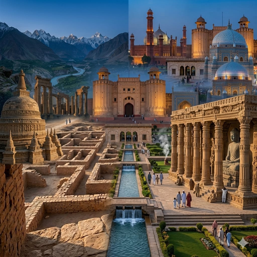 Ancient Architecture Tours Pakistan Mohenjo-Daro Taxila Gandhara