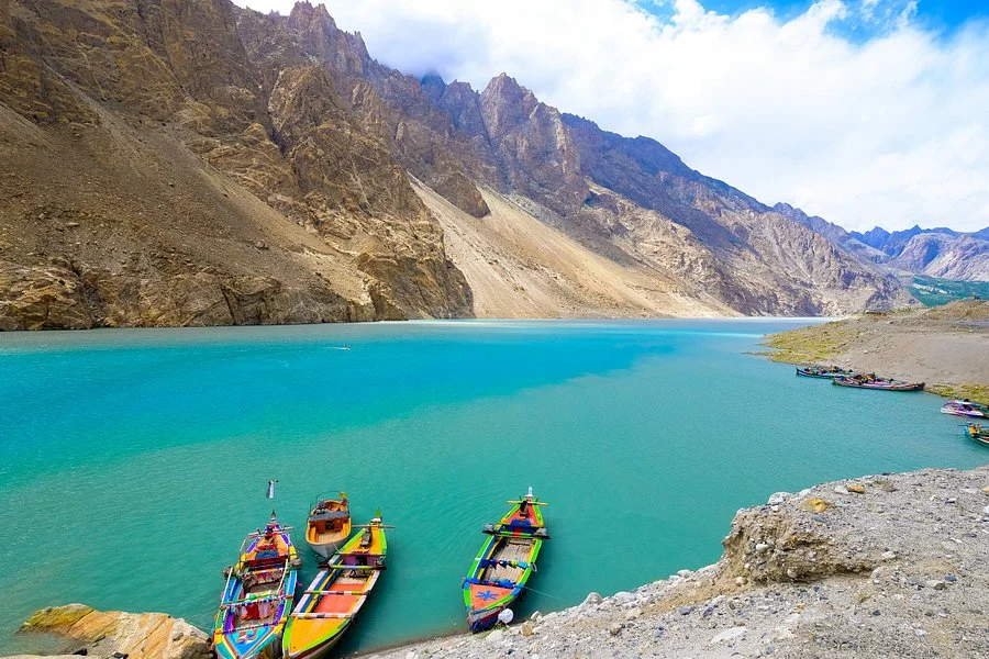 Attabad Lake Turquoise Waters Hunza Pakistan