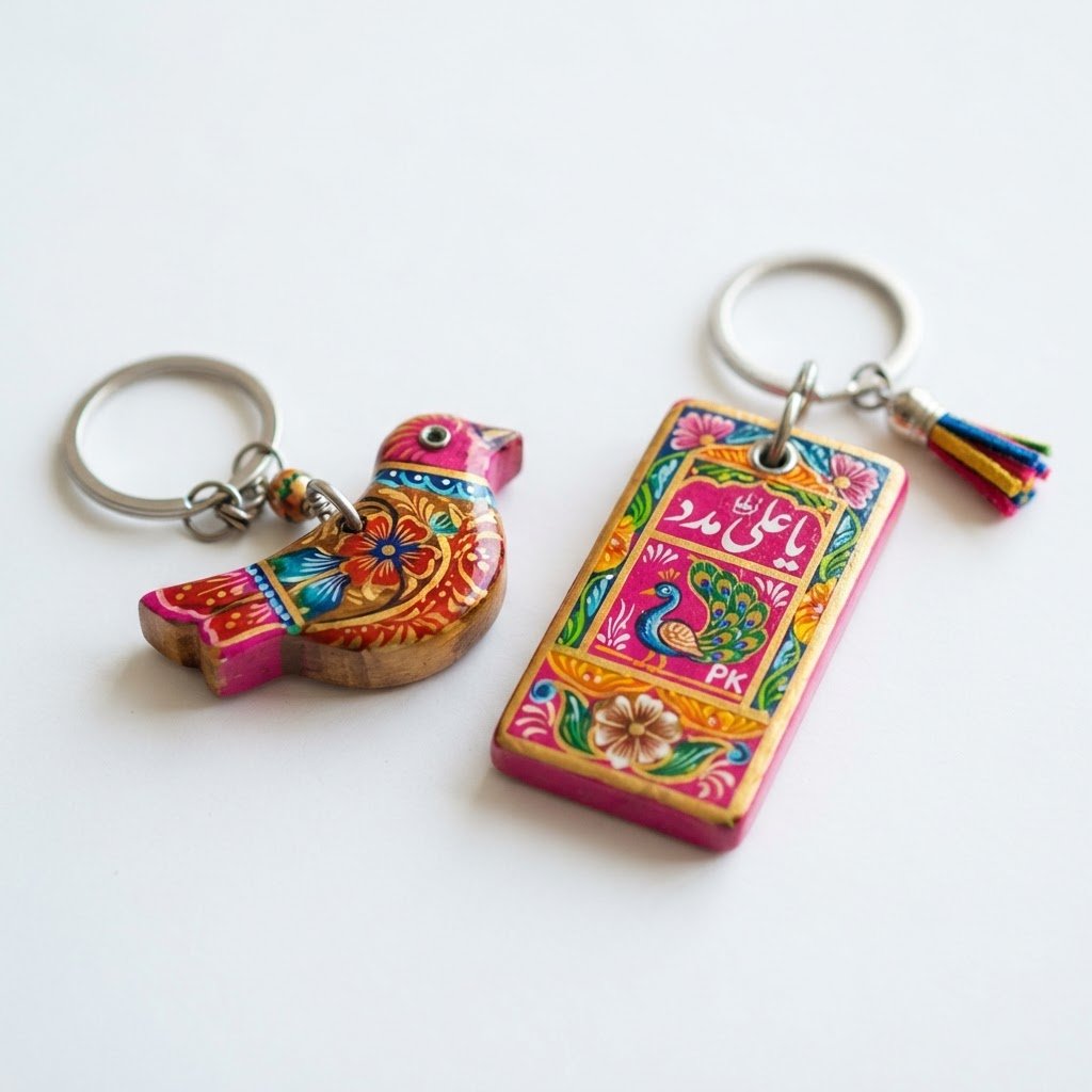 Truck-Art Keychain from the NPP Store, Pakistan travel merchandise
